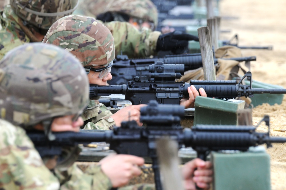 Soldiers from the 2 Bn., 228 AVN, A Co. zero fire on range 26B, 1 APRIL 2023.