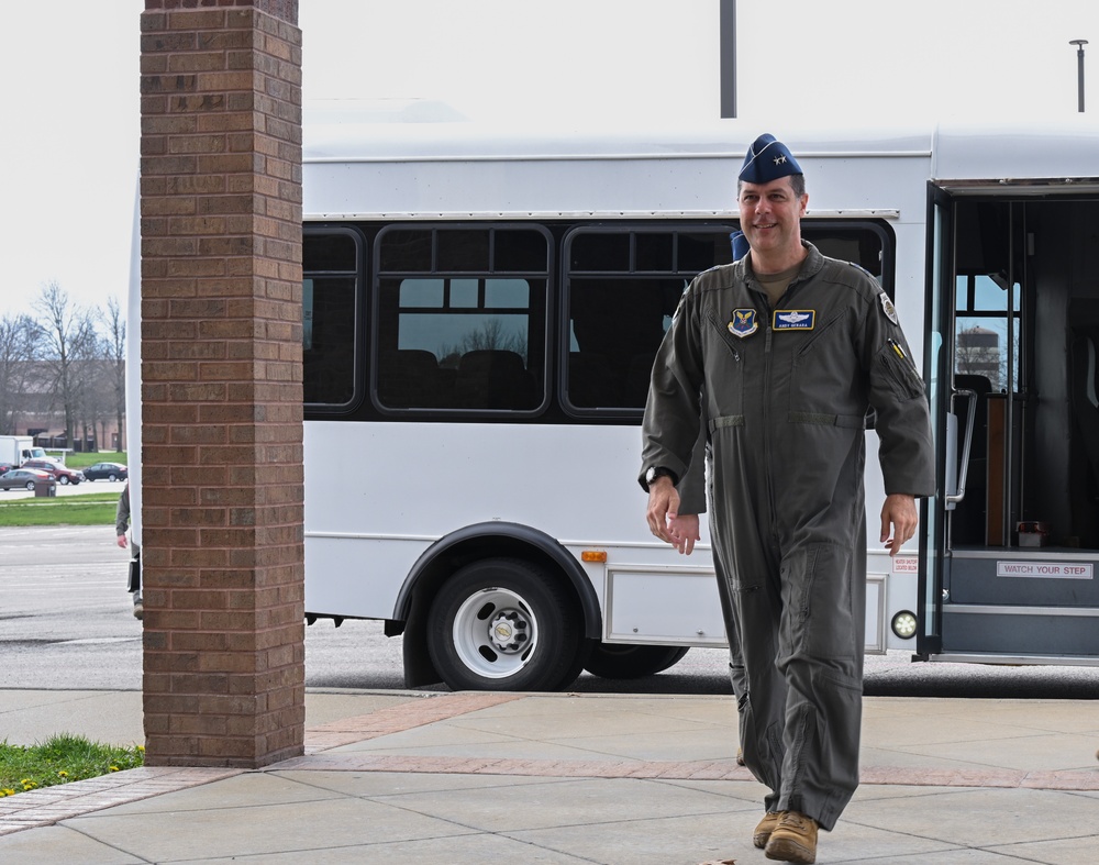 Gen. Gebara visits Whiteman AFB