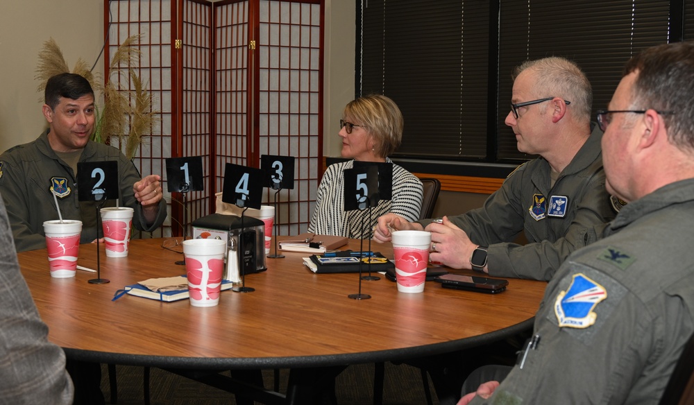 Gen. Gebara visits Whiteman AFB