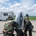 109th AFE practice utilizing chemical warfare equipment
