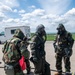 109th AFE practices utilizing chemical warfare equipment