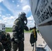 109th AFE practices utilizing chemical warfare equipment