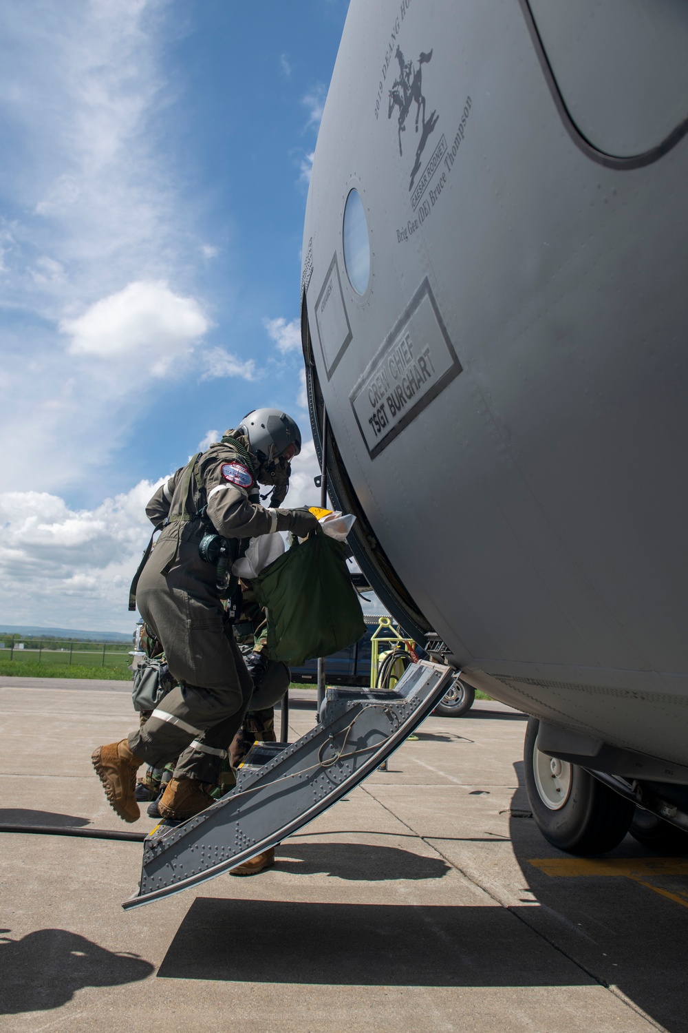 109th AFE practice utilizing chemical warfare equipment