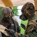 109th AFE practices utilizing chemical warfare equipment