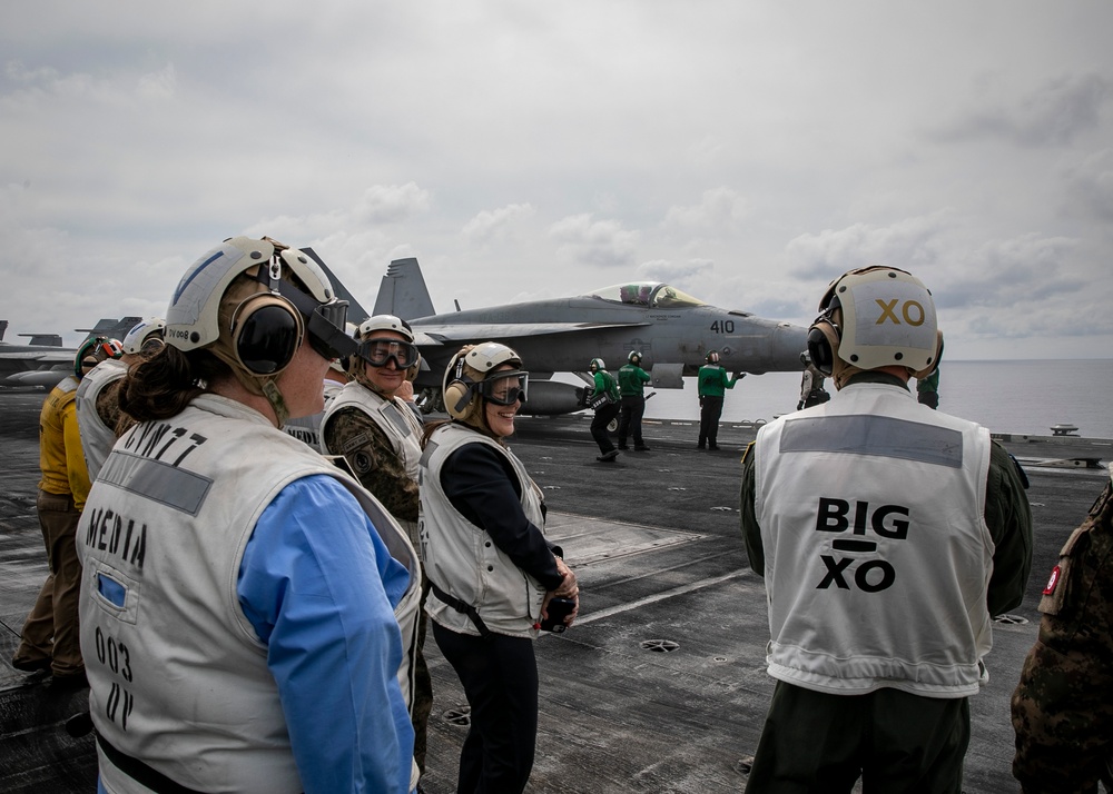 Daily Operations Aboard USS George H.W. Bush (CVN 77)