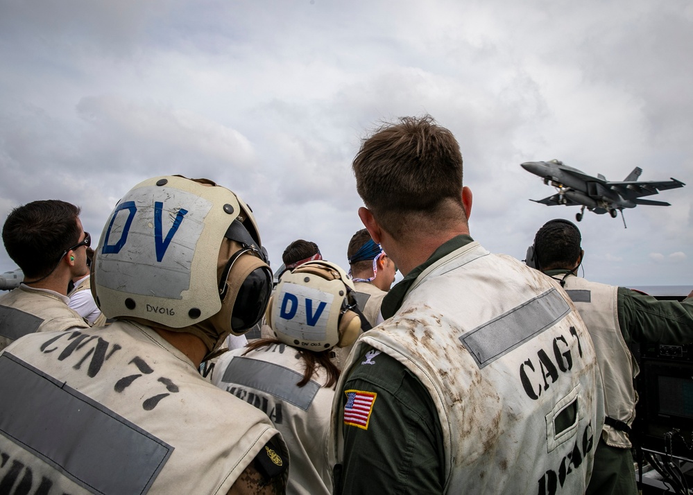 Daily Operations Aboard USS George H.W. Bush (CVN 77)