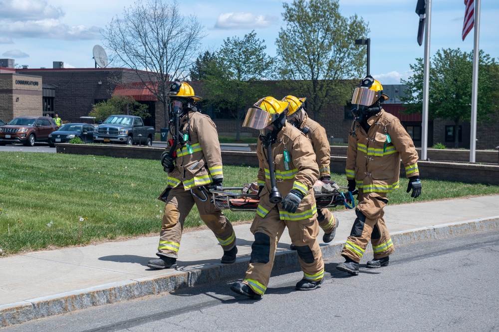 109th firefighters showcase mass casualty response skills