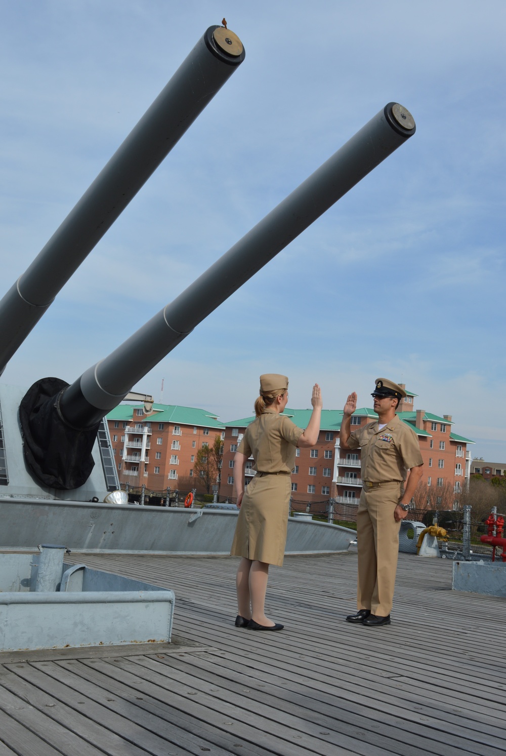 DVIDS - Images - Naval Museum Hosts A Re-enlistment Ceremony Aboard ...