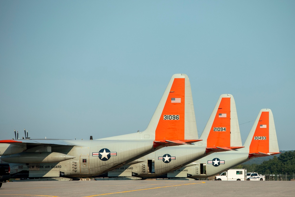 109th Airlift Wing conducts its first ever Elephant Walk