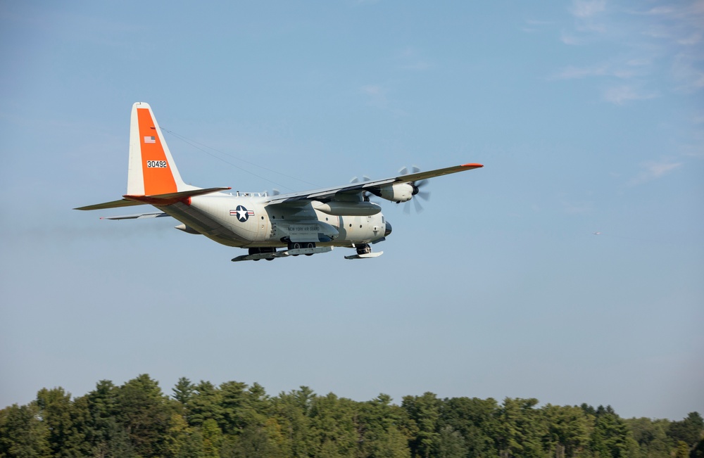 109th Airlift Wing conducts its first ever Elephant Walk