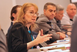 Ukrainian delegation visits Fort Lee for humanitarian demining discussions