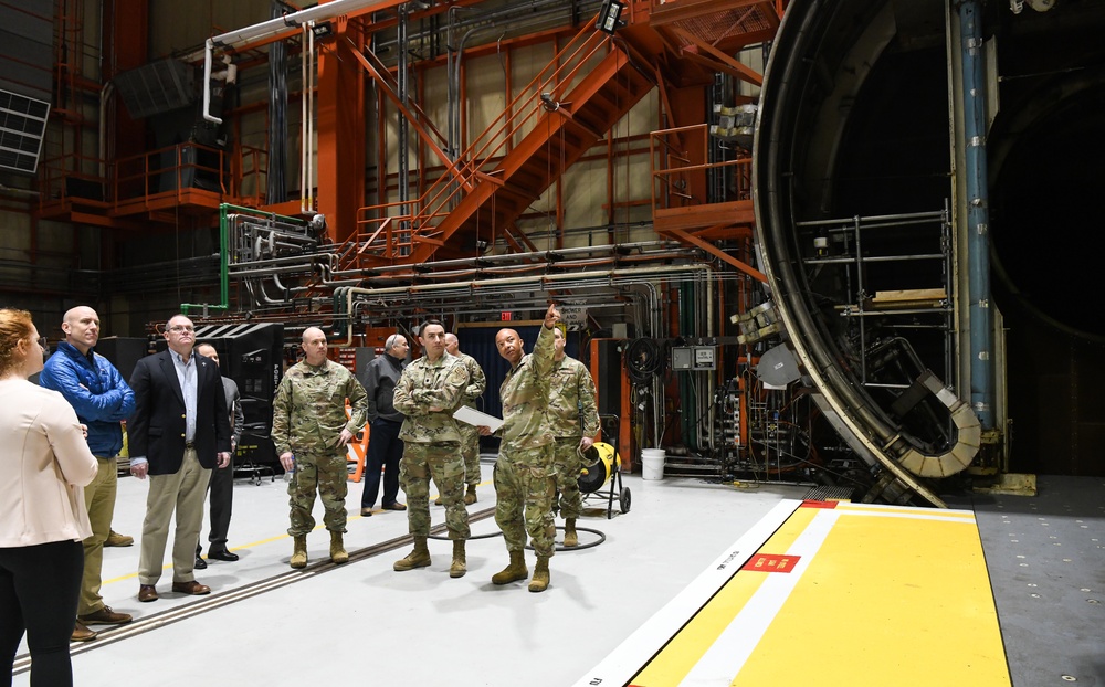 Air Force Deputy Chief of Staff for Plans and Programs visits Arnold AFB