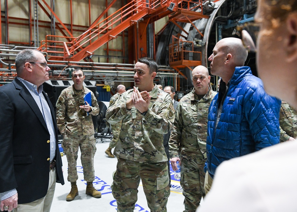 Air Force Deputy Chief of Staff for Plans and Programs visits Arnold AFB