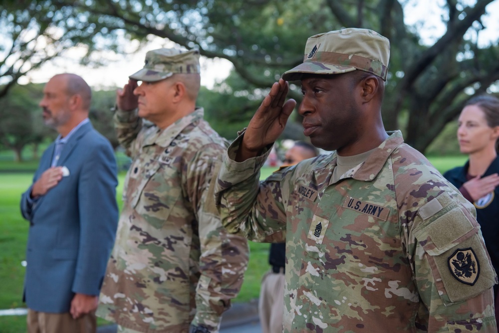 DPAA conducts WWII disinterment ceremony