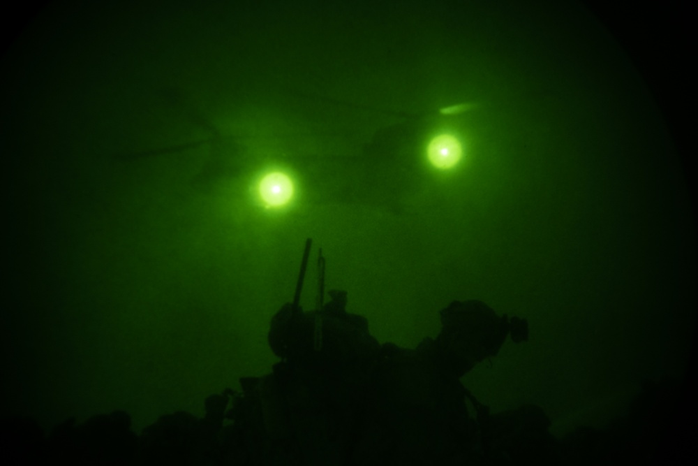 11th Airborne Division Soldiers Prepare for Air Assault during Joint Pacific Multinational Readiness Center - Alaska 23-02