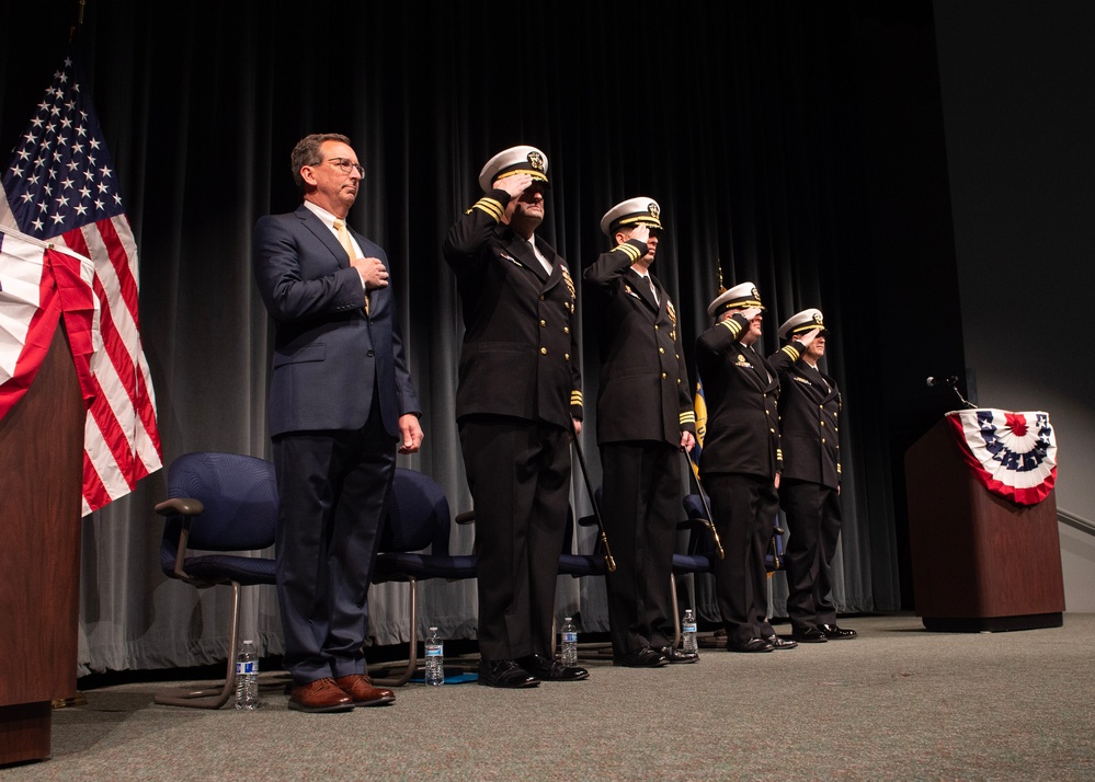 USS Maine (Blue) Holds Change of Command Ceremony