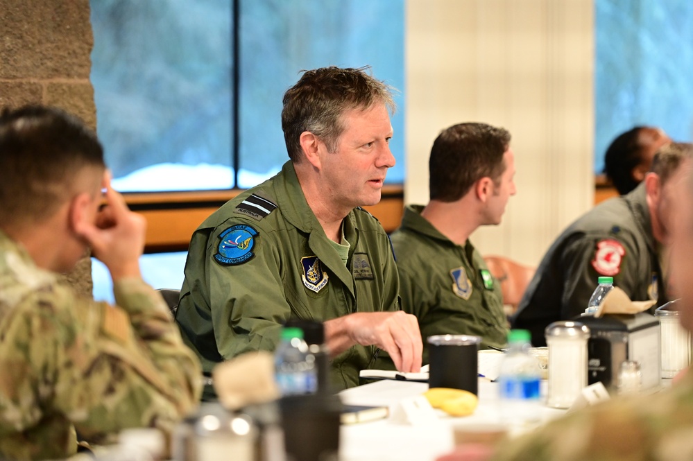 Royal Australian Air Force Air Vice-Marshal Carl Newman Visits JBER