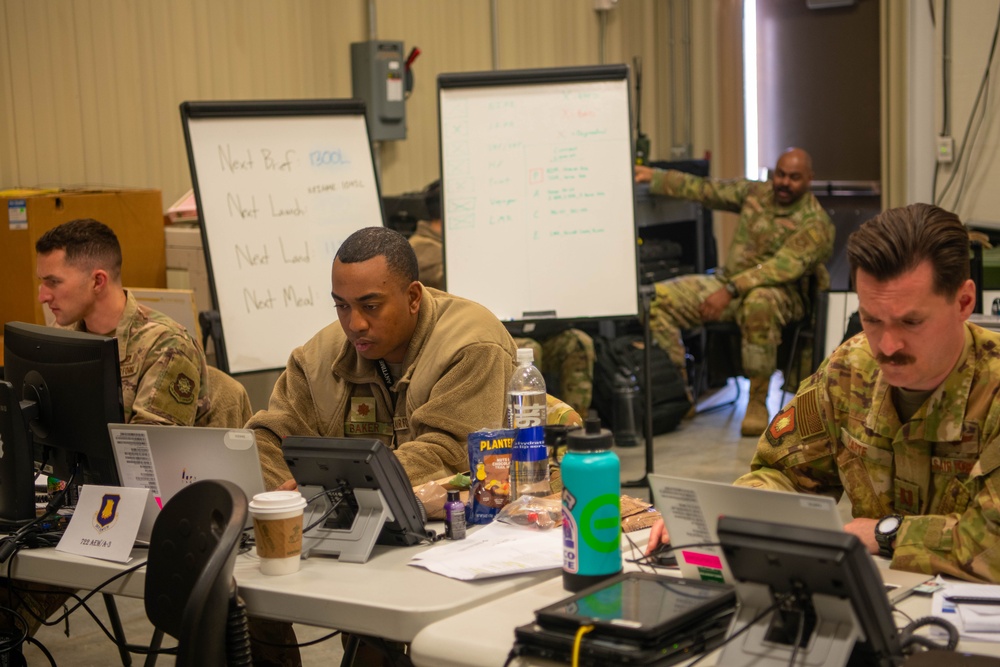 Exercise Lethal Pride, Life in McConnell's Tent City