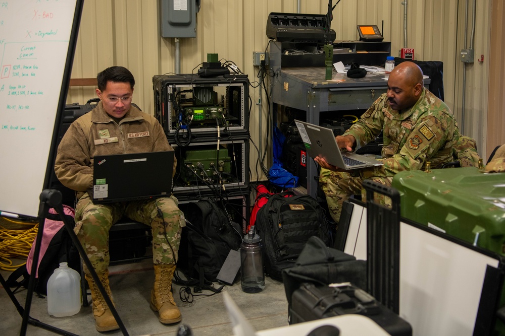 Exercise Lethal Pride, Life in McConnell's Tent City