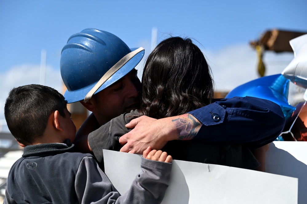 Coast Guard Cutter Waesche returns home following 90-day counternarcotics patrol