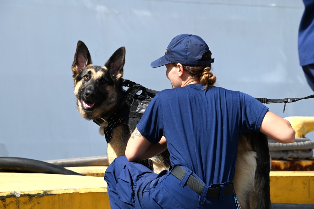 Coast Guard Cutter Waesche returns home following 90-day counternarcotics patrol