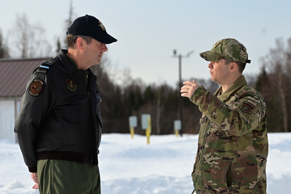 Royal Australian Air Force Air Vice-Marshal Carl Newman Visits JBER