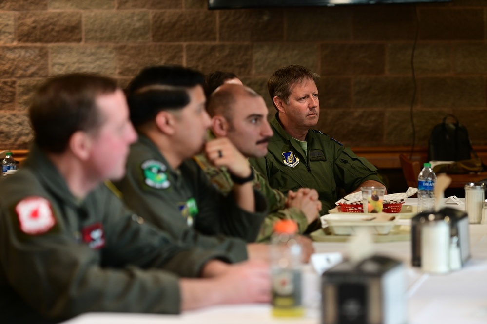 Royal Australian Air Force Air Vice-Marshal Carl Newman Visits JBER