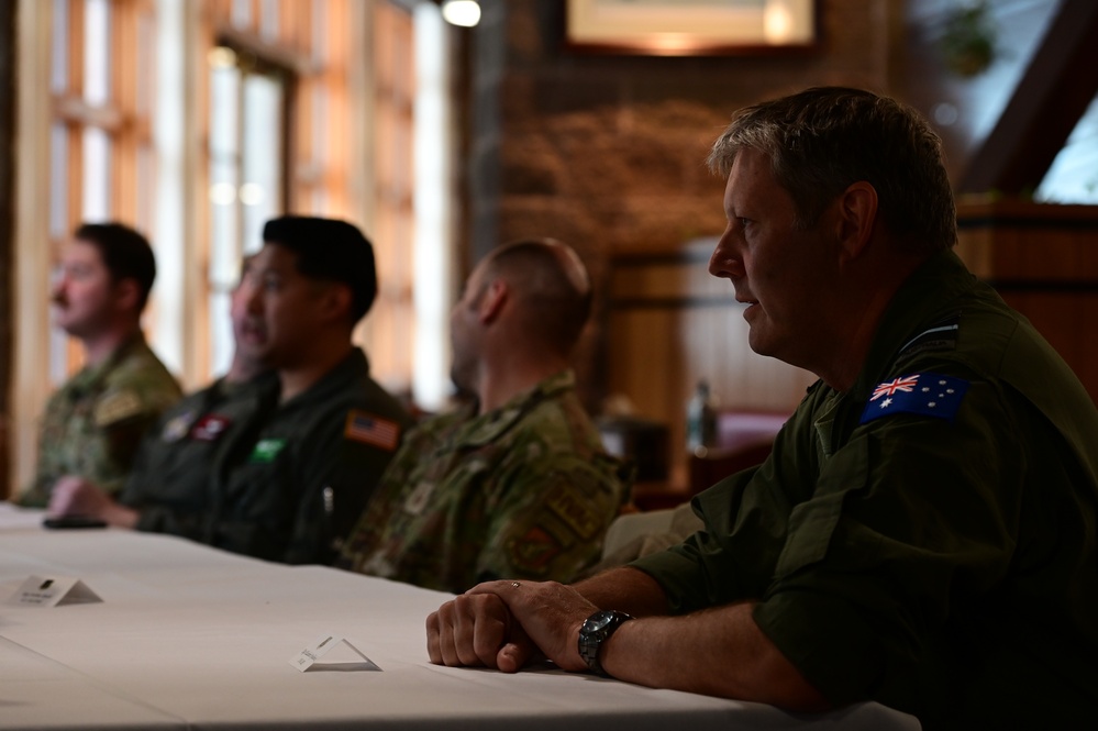 Royal Australian Air Force Air Vice-Marshal Carl Newman Visits JBER