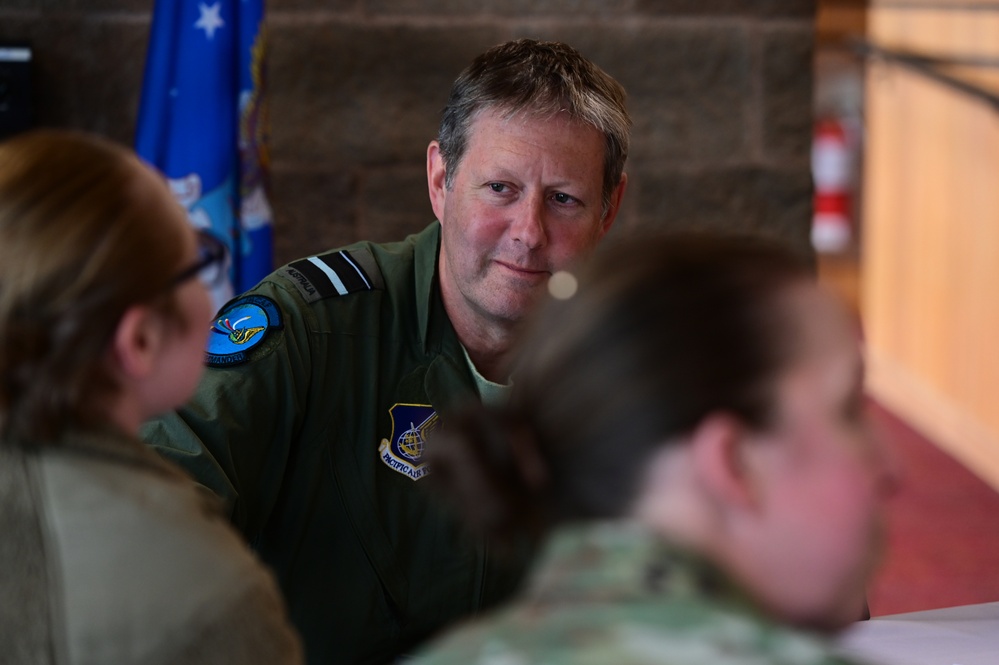 Royal Australian Air Force Air Vice-Marshal Carl Newman Visits JBER