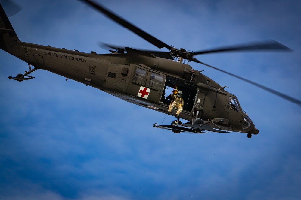 Alaska Army National Guard Hoist Training