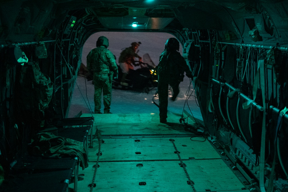 11th Airborne Division Soldiers conduct air assault during JPMRC-AK 23-02