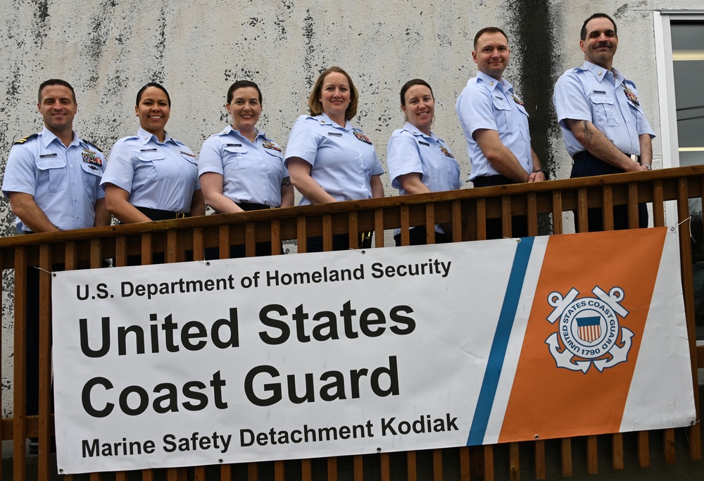 Coast Guard holds ribbon cutting ceremony for new Marine Safety Detachment Kodiak facility