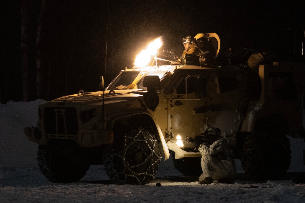 11th Airborne Division Soldiers conduct air assault during JPMRC-AK 23-02