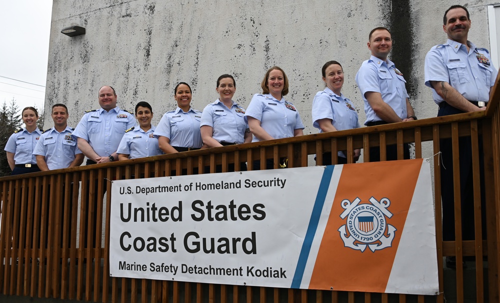 Coast Guard holds ribbon cutting ceremony for new Marine Safety Detachment Kodiak facility