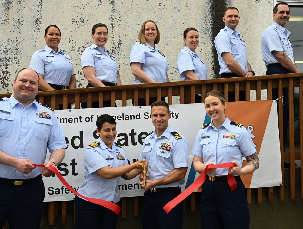 Coast Guard holds ribbon cutting ceremony for new Marine Safety Detachment Kodiak facility