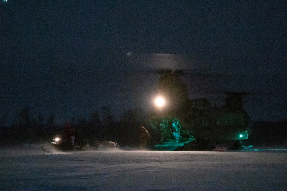 11th Airborne Division conduct air assault during JPMRC-AK 23-02