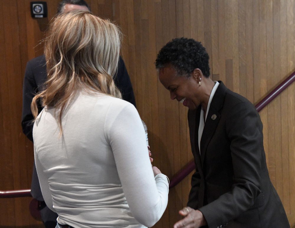 Fern Sumpter Winbush, Principal Deputy Director for the Defense POW/MIA Accounting Agency, Visits the FBI in Honor of National Women's History Month