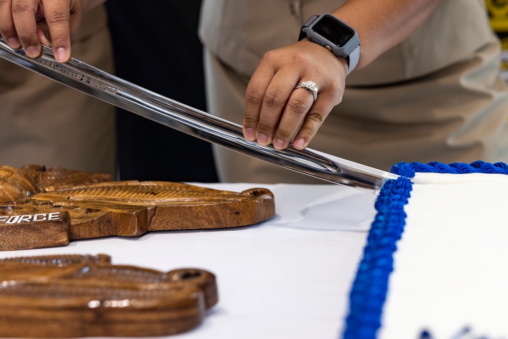 130th Navy Chief Petty Officer Birthday Cake Cutting Ceremony, MCBH