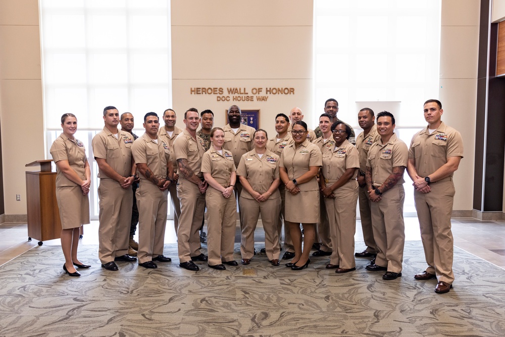 130th Navy Chief Petty Officer Birthday Cake Cutting Ceremony, MCBH