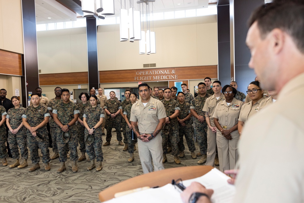 130th Navy Chief Petty Officer Birthday Cake Cutting Ceremony, MCBH