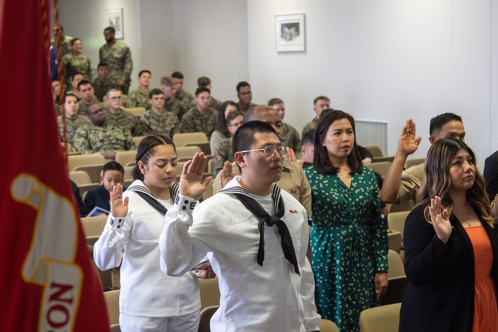 Celebrating MCAS Iwakuni’s newest American Citizens