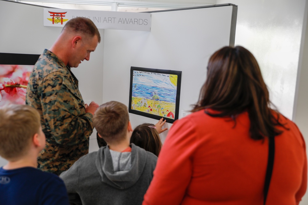 Natural talent: Marine Corps Air Station Iwakuni showcases monthly art award winners