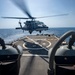 USS Paul Hamilton Helo Operations