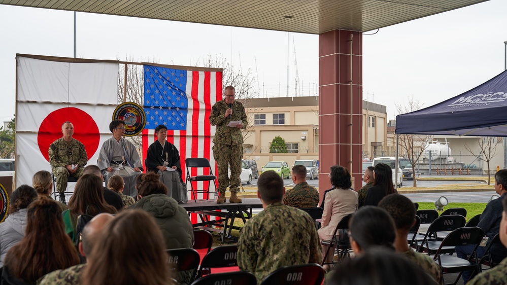 Medical doctors receive fellowship diploma at Marine Corps Air Station Iwakuni