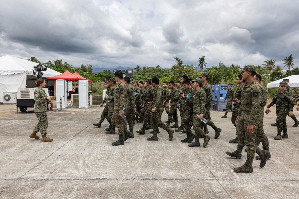 Philippine Army Cadets Tour Camp Agnew in Preparation For Balikatan 23