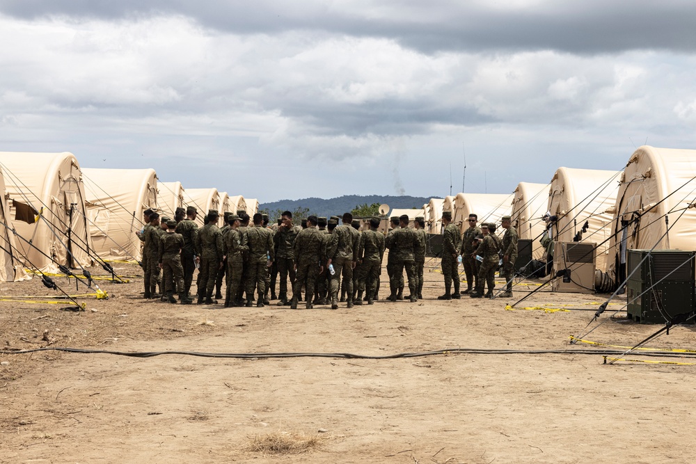 Philippine Army Cadets Tour Camp Agnew in Preparation For Balikatan 23