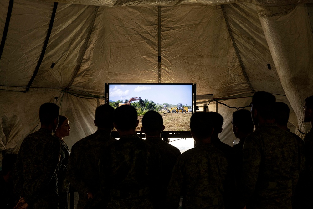 Philippine Army Cadets Tour Camp Agnew in Preparation For Balikatan 23