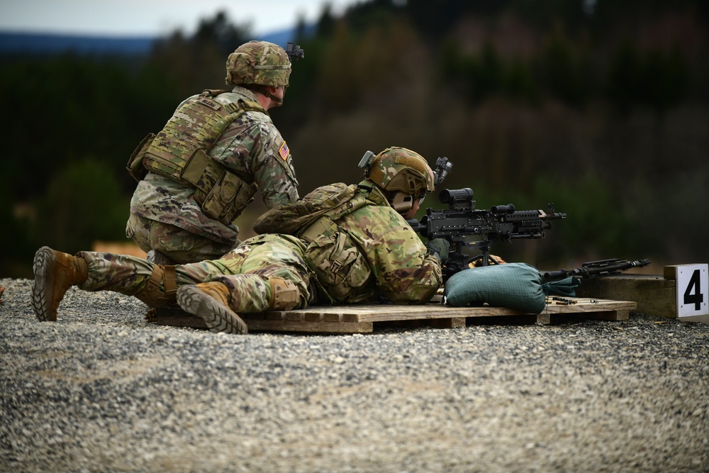 M240B range with 4th Squadron