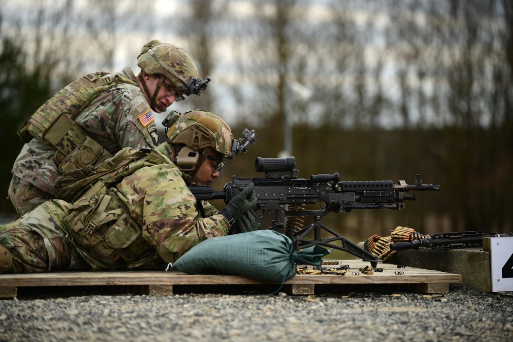 M240B range with 4th Squadron