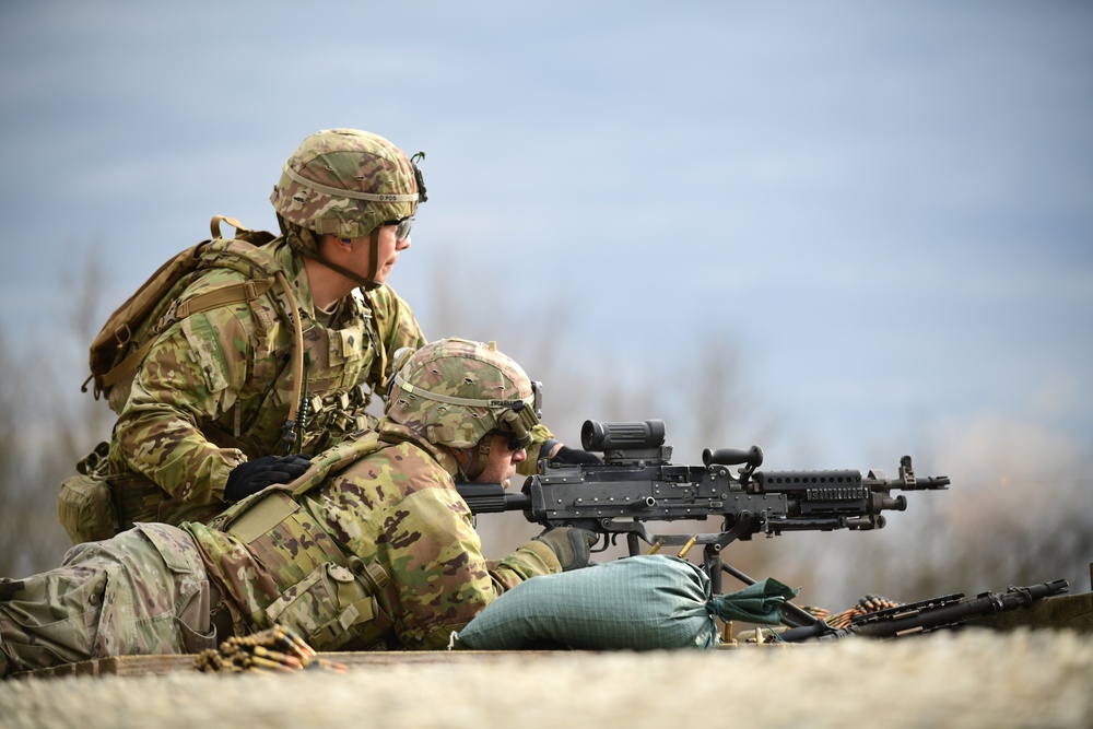 M240B range with 4th Squadron